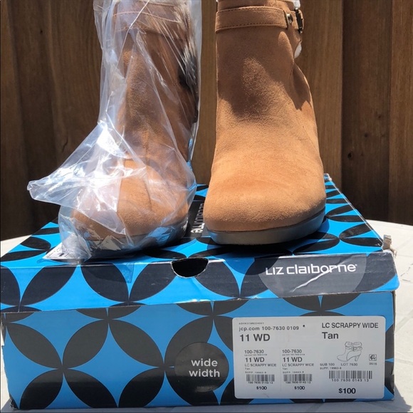 ❌❌SOLD❌NIB-LIZ CLAIBORNE Ankle Boots - Picture 5 of 8